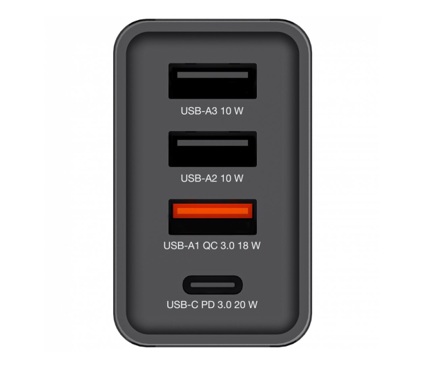 VERBATIM Ładowarka sieciowa USB-C PD 20W USB-A QC 3.0 2xUSB-A 10W 49700 - 1236509 - zdjęcie 4